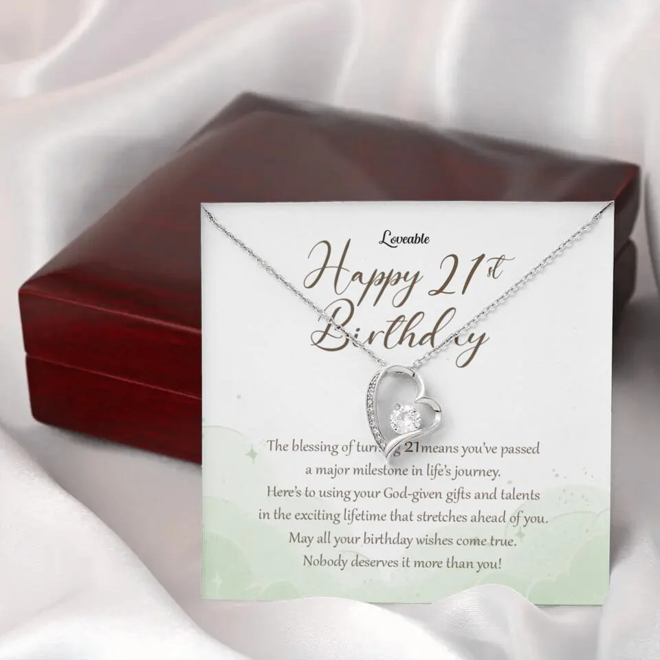 Nobody Deserves It More Than You Personalized Birthday Necklace Gift For Daughter - Image 31