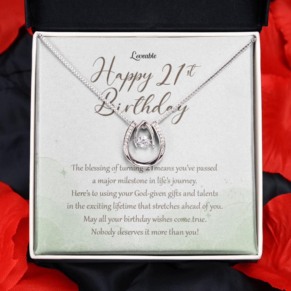 Nobody Deserves It More Than You Personalized Birthday Necklace Gift For Daughter - Image 36