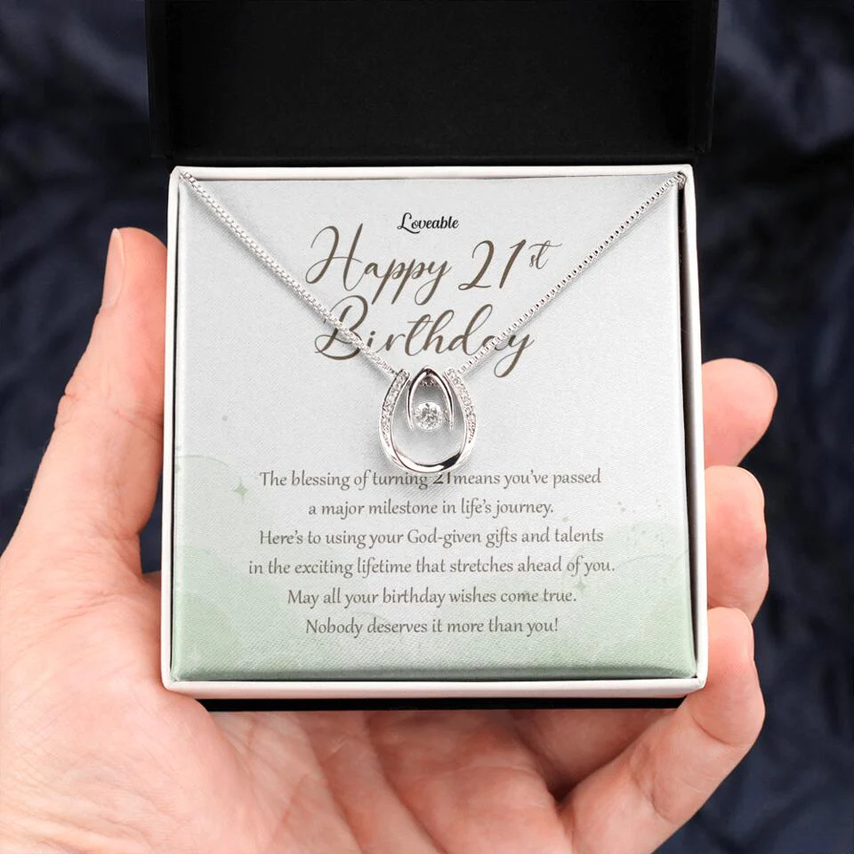 Nobody Deserves It More Than You Personalized Birthday Necklace Gift For Daughter - Image 38