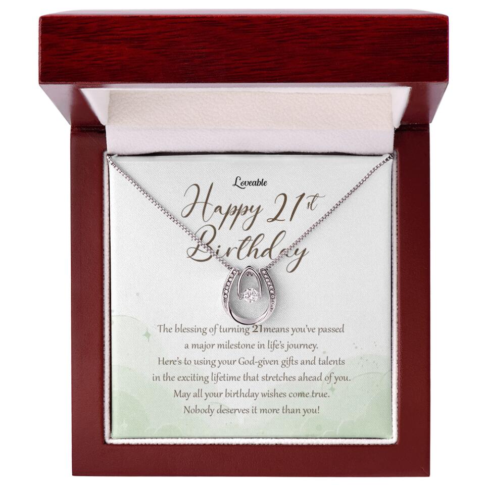 Nobody Deserves It More Than You Personalized Birthday Necklace Gift For Daughter - Image 39
