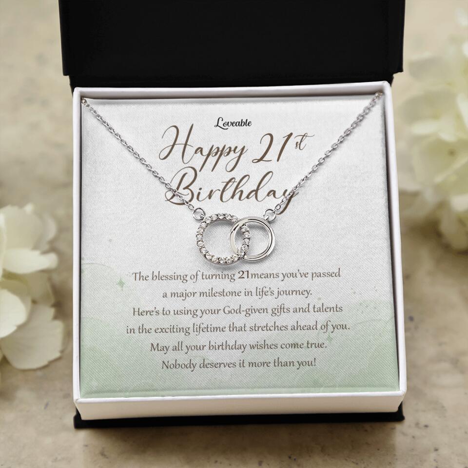 Nobody Deserves It More Than You Personalized Birthday Necklace Gift For Daughter - Image 43