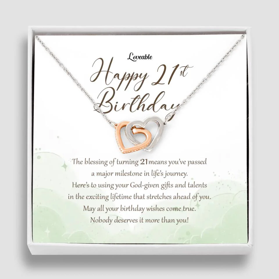 Nobody Deserves It More Than You Personalized Birthday Necklace Gift For Daughter - Image 8