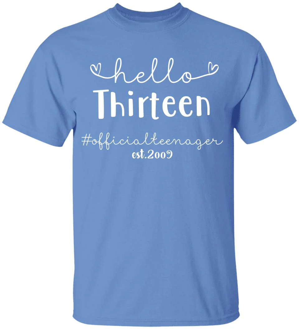 Official Teenager Hello New Age Personalized T shirt - Image 10