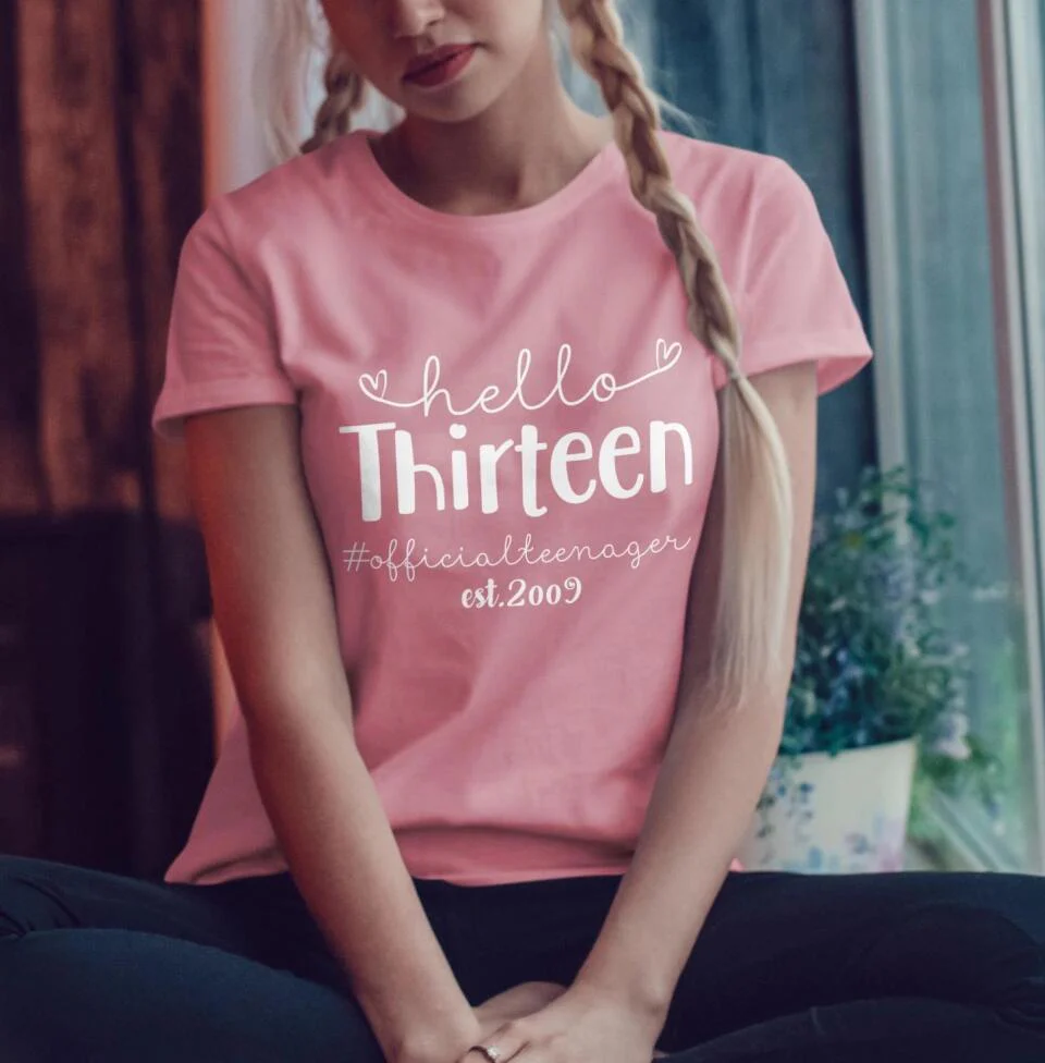 Official Teenager Hello New Age Personalized T shirt - Image 15