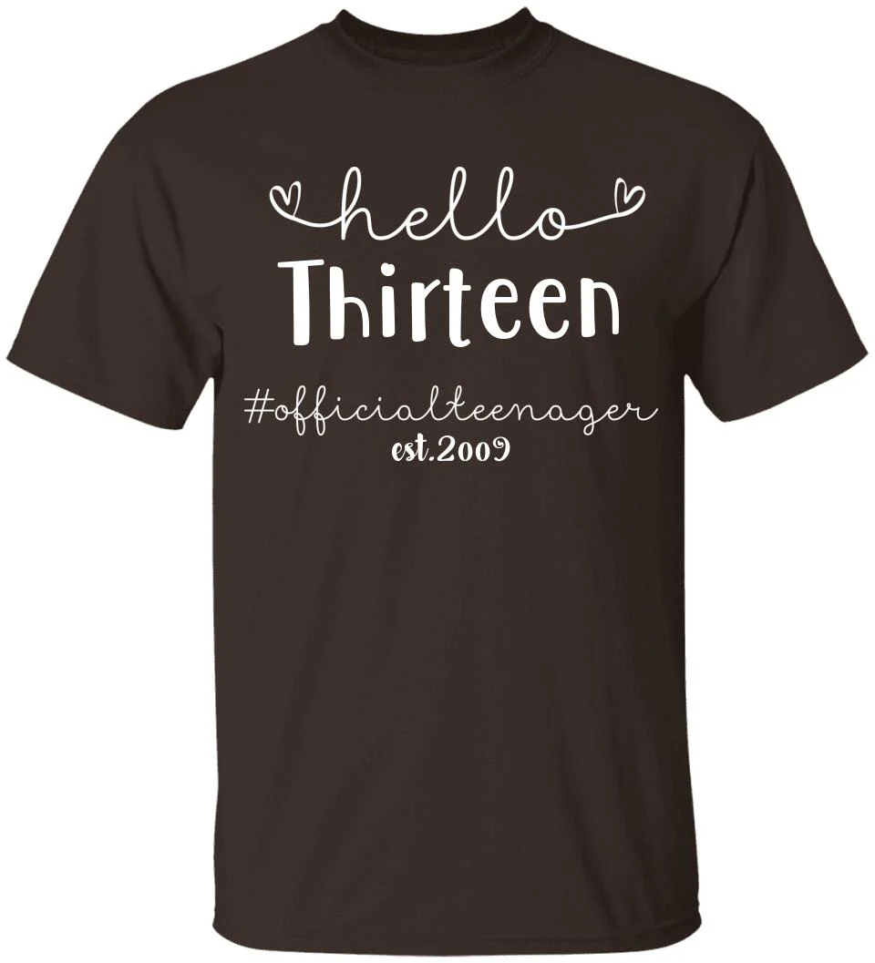 Official Teenager Hello New Age Personalized T shirt - Image 9