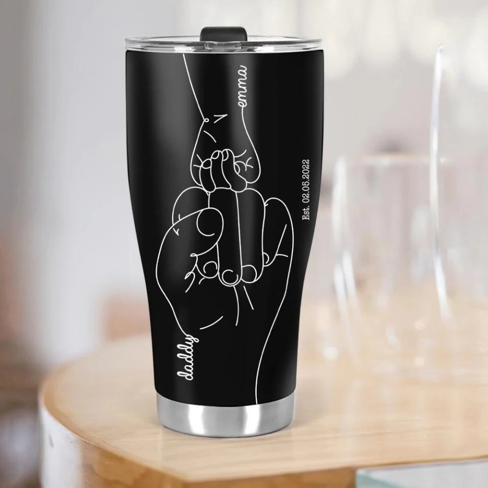 Oh Crap Like Father Like Daughter Like Mother Like Son Custom Tumbler Anniversary Gift - Image 5