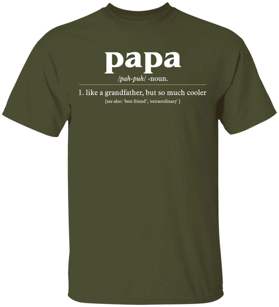 Papa Extraordinary Personalized Tshirt - Image 11