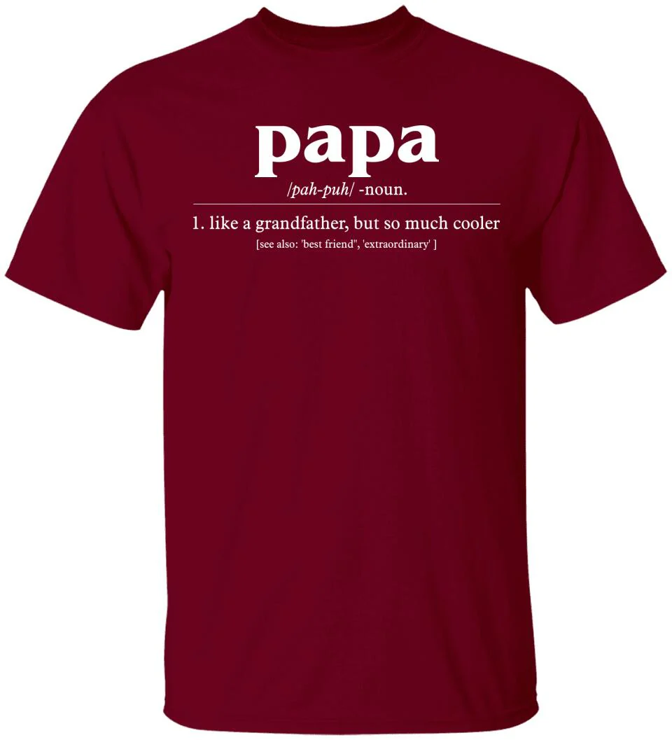 Papa Extraordinary Personalized Tshirt - Image 12