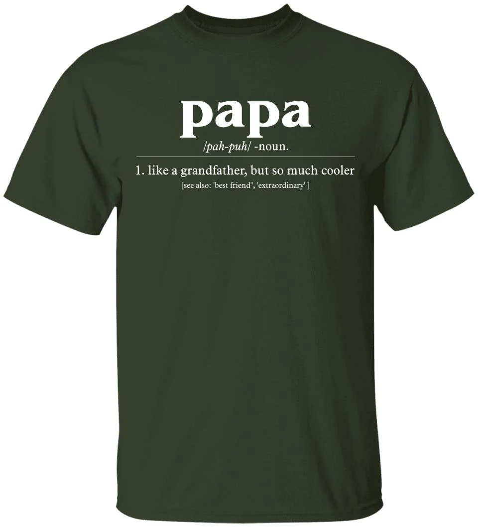 Papa Extraordinary Personalized Tshirt - Image 5