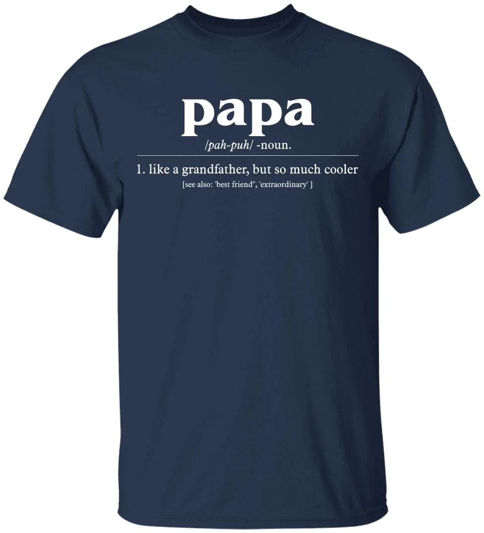 Papa Extraordinary Personalized Tshirt - Image 8