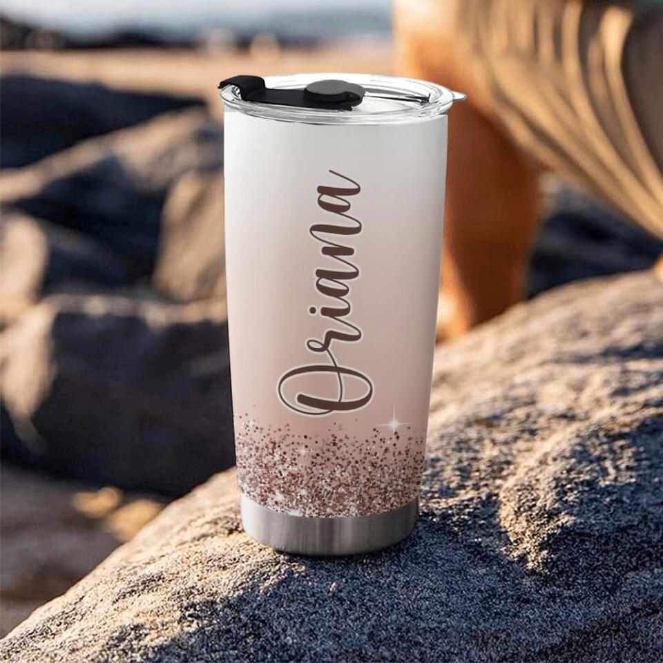 Personalized 13th Birthday for Girls - Custom Age & Name - 20oz Stainless Steel Tumbler - Best Birthday Gift for 13 Years Old Girl - For Daughter Niece - Girlfriend - 211ICNNPTU171 - Image 8