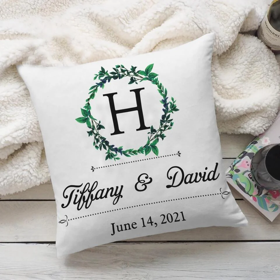 Personalized Anniversary Gift for Him, Birthday Present - 2nd 4th 12th Pillow Gift, Home Decor, Gift for Her - 208IHNTHPI510 - Image 5