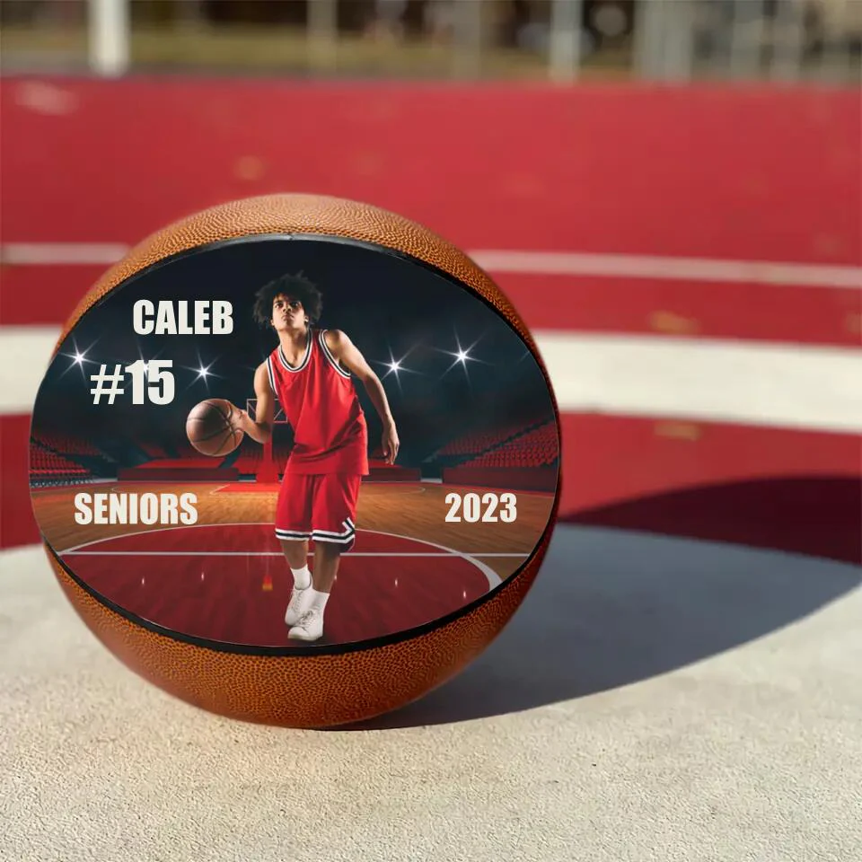 Personalized Basketball Player's Infor Custom Basketball Birthday Gift For Sport Lovers - Image 9