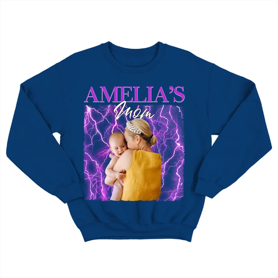 Personalized Bootleg Rap Shirts - Custom Upload Baby's Photo T-shirt - Gift for New Mom - Image 10