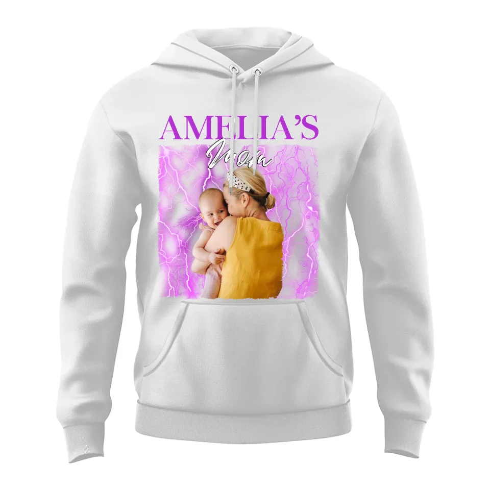 Personalized Bootleg Rap Shirts - Custom Upload Baby's Photo T-shirt - Gift for New Mom - Image 11