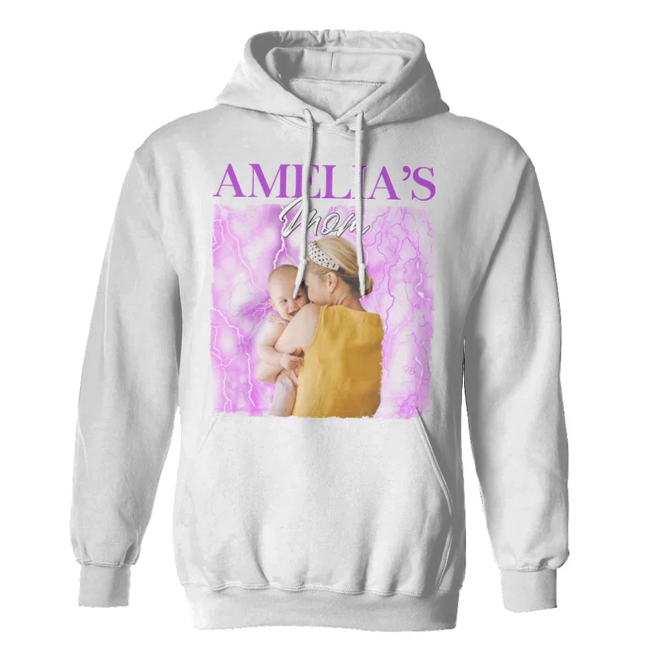 Personalized Bootleg Rap Shirts - Custom Upload Baby's Photo T-shirt - Gift for New Mom - Image 12