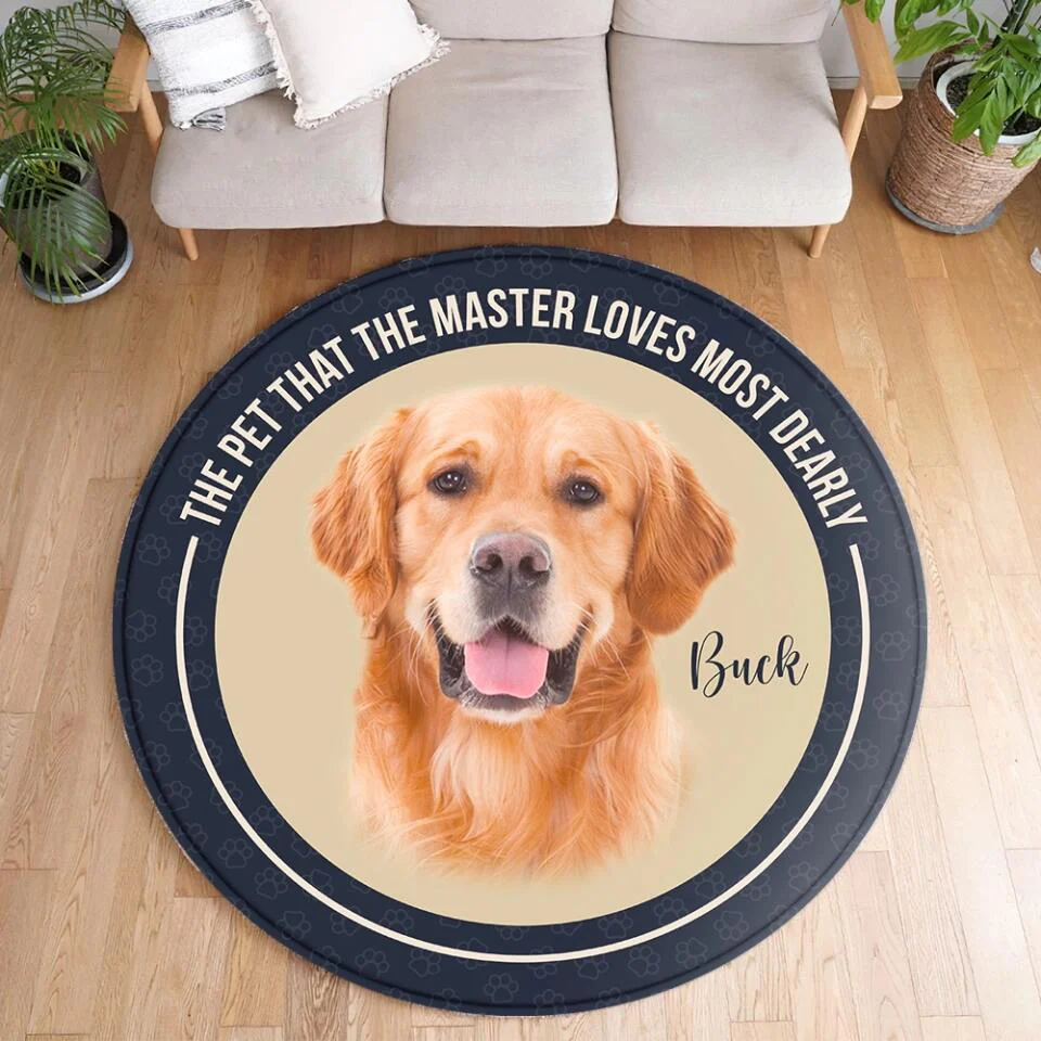 Personalized Pet's Face - Custom Photo Rug - Birthday, Christmas Gift For Dog Lovers, Owners - Image 4