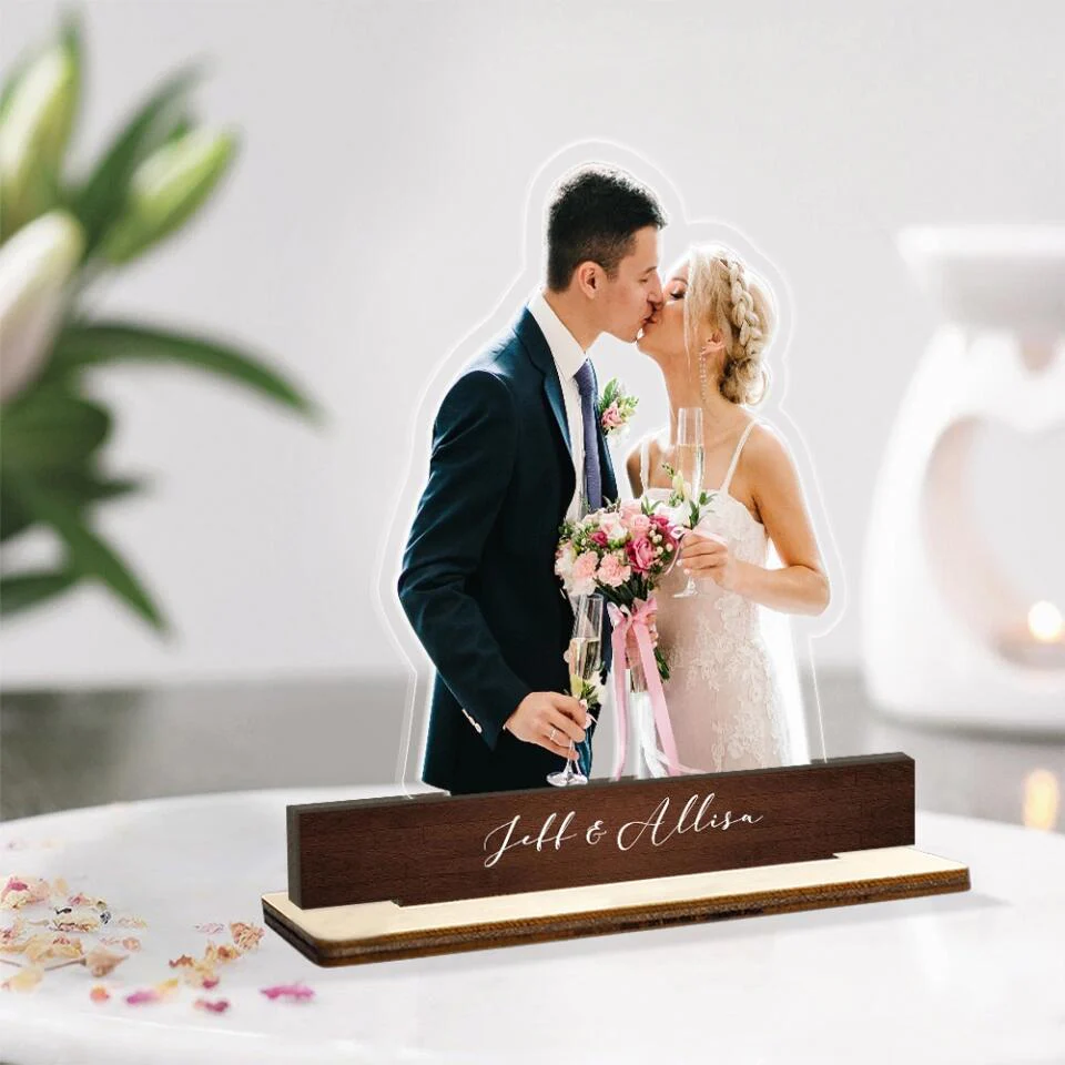 Personalized Photo Anniversary Potrait Acrylic Plaque - Best Valentine Gift for Couple, Husband, Wife, Boyfriend/Girlfriend - 212IHNBNWP975 - Image 5