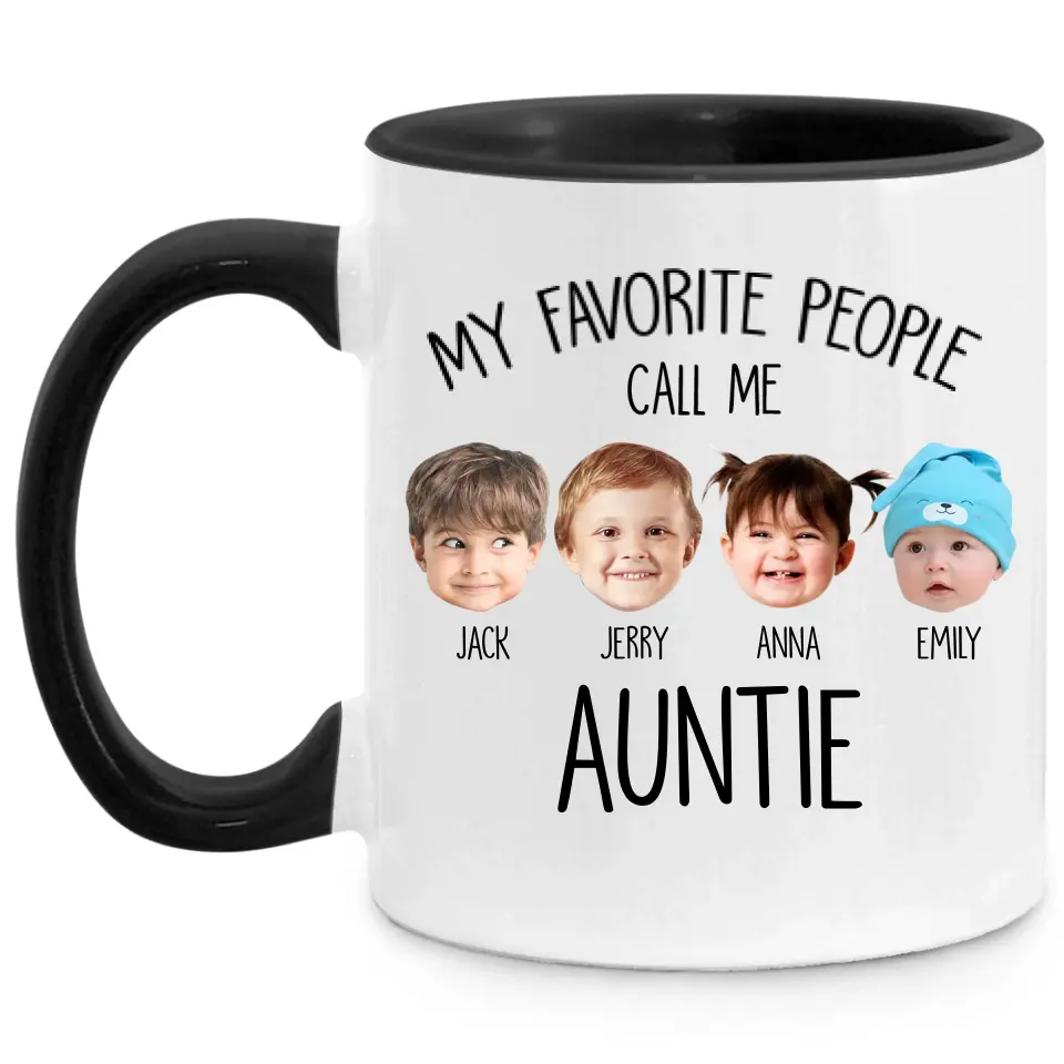 My Favorite People Call Me - Personalized White Mug for Grandma | Best Gift For Family - Image 14