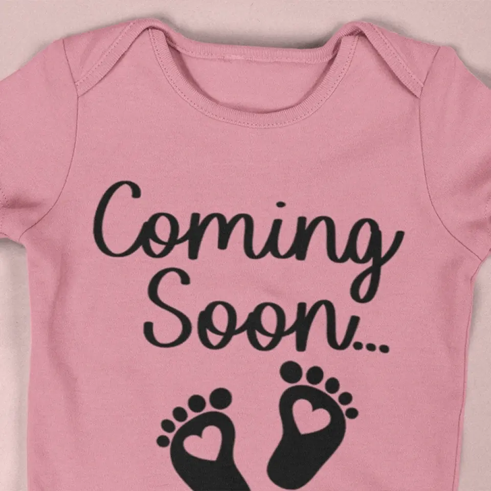 Pregnancy Announcement Onesie And Couple Tshirt Gift For New Parents - Image 7