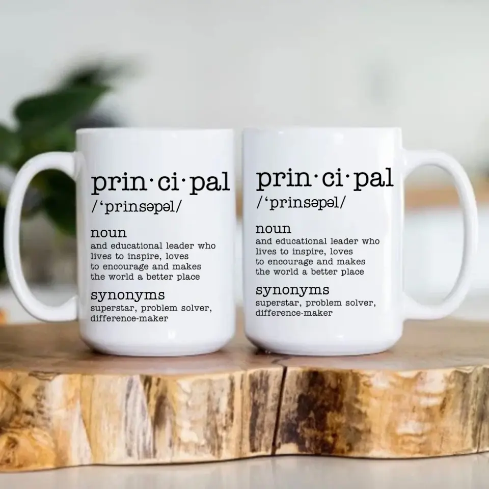 Principal Description - Personalized Mug 11oz 15oz - Gift For Principal - Image 6