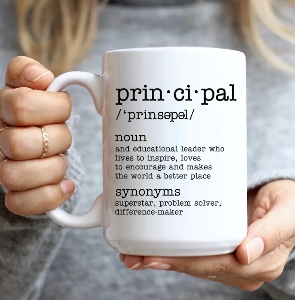 Principal Description - Personalized Mug 11oz 15oz - Gift For Principal - Image 7