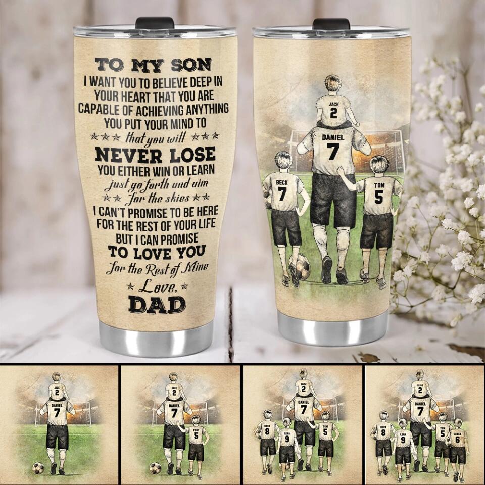 Promise To Love You For The Rest Of My Life Personalized Tumbler - Image 6