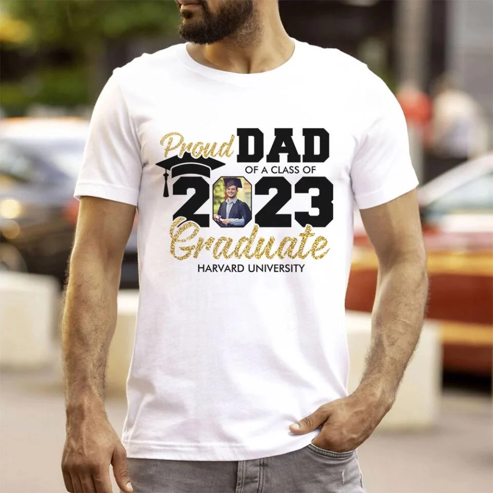 Proud Family Of 2025 Graduate - Personalized Shirt - Graduation Gift For Family 2025 - Image 6