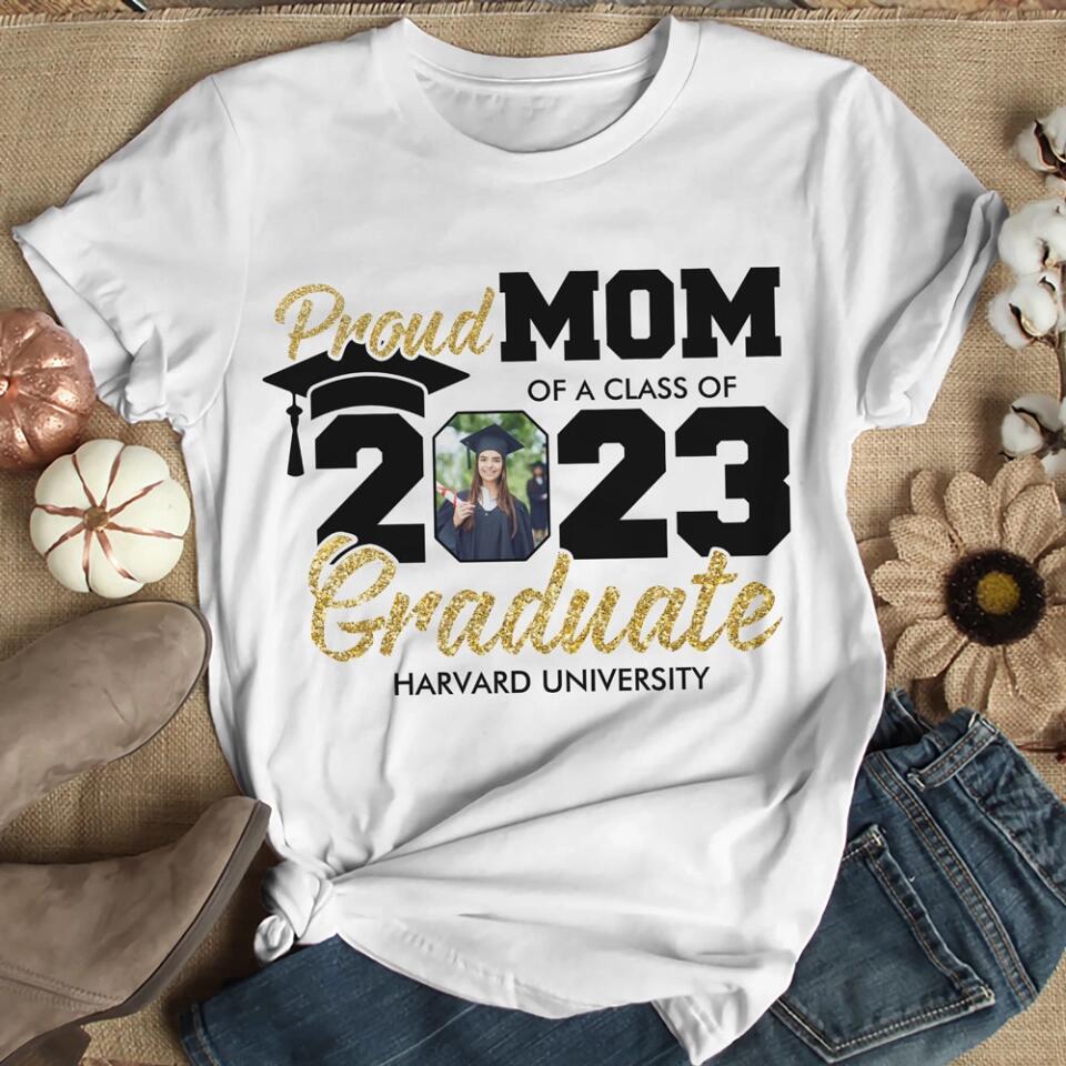 Proud Family Of 2025 Graduate - Personalized Shirt - Graduation Gift For Family 2025 - Image 7