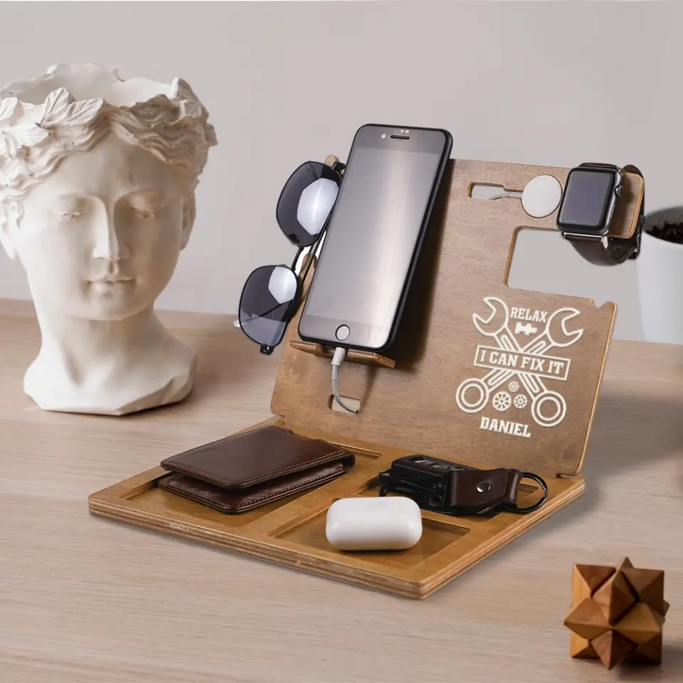 Relax I Can Fix It Custom Docking Station Birthday Gift Ideas For Engineers - Image 9