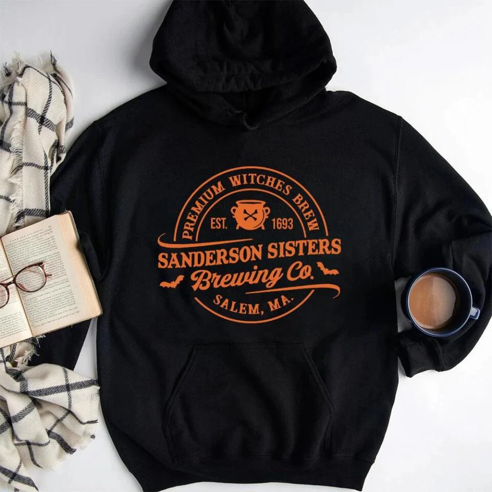 Sanderson Sister Brewing Co Hoodie - Halloween Sweatshirt - Image 5