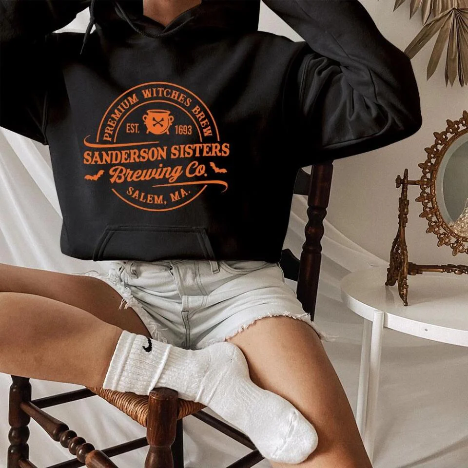 Sanderson Sister Brewing Co Hoodie - Halloween Sweatshirt - Image 7