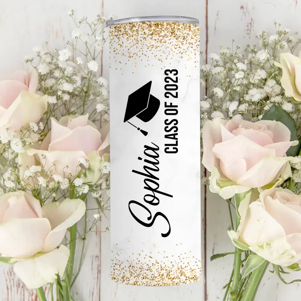 She Believed She Could So She Did Custom Tumbler Graduation Gift For Her - Image 4