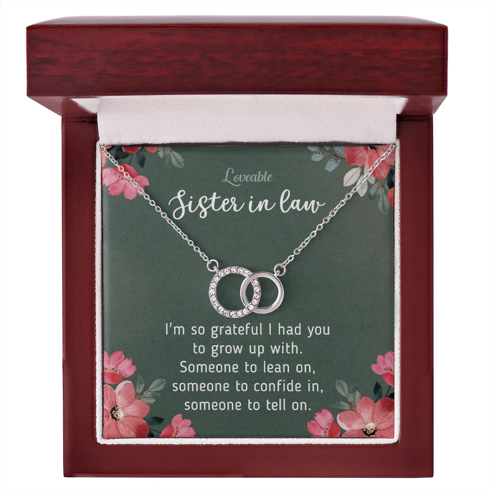 Sister In Law I'm So Grateful I Had You Special Necklace Birthday Gift For Sister In Law - Image 5