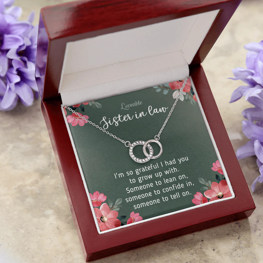 Sister In Law I'm So Grateful I Had You Special Necklace Birthday Gift For Sister In Law - Image 7
