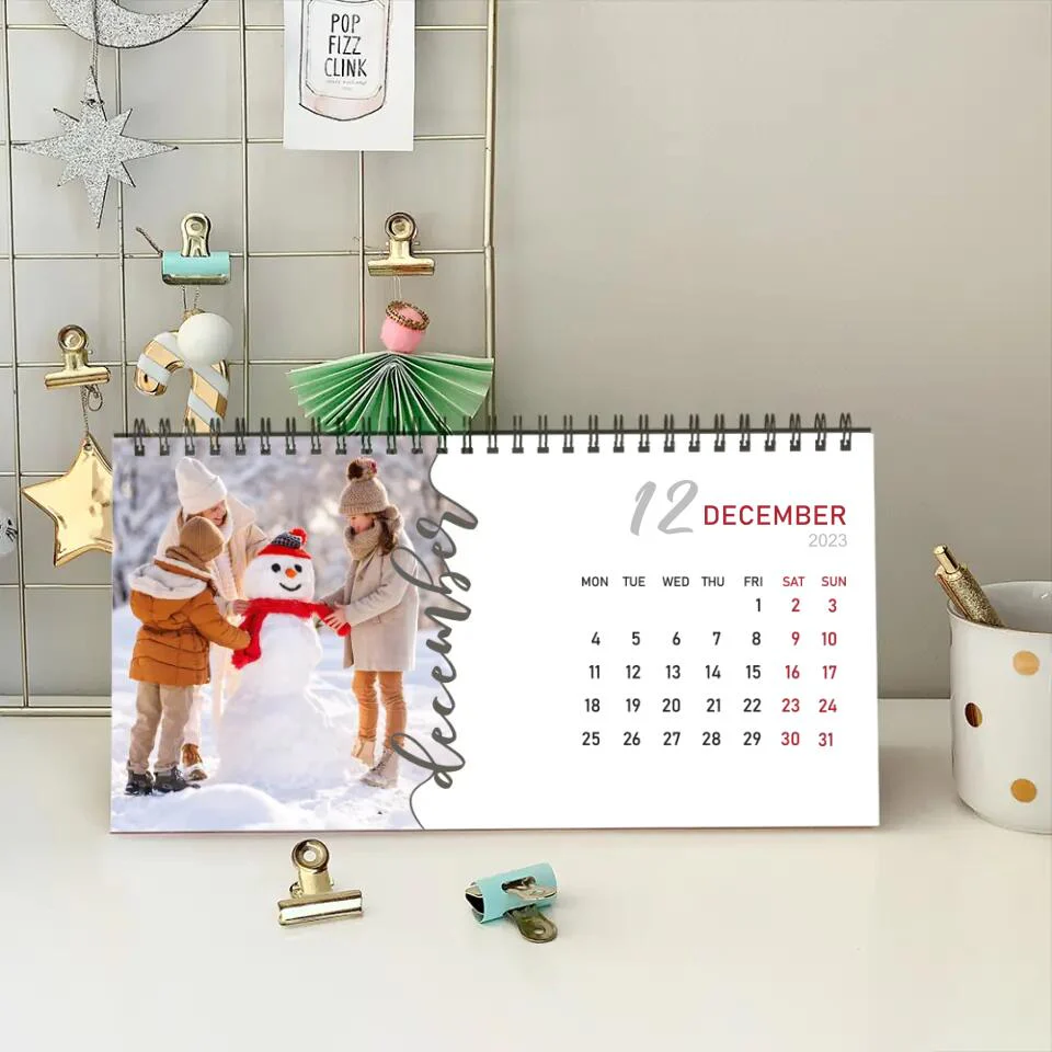 Snapshots of Time Custom Calendar Gift For Family On New Year 2025 - Image 14