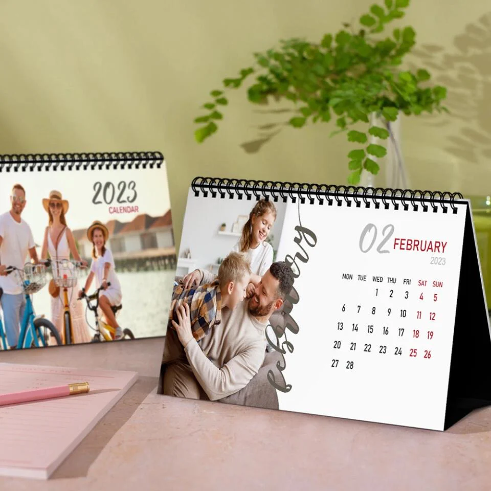 Snapshots of Time Custom Calendar Gift For Family On New Year 2025 - Image 15