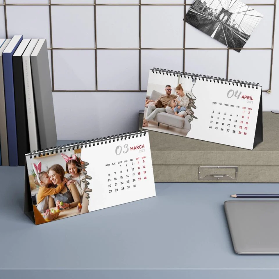 Snapshots of Time Custom Calendar Gift For Family On New Year 2025 - Image 18