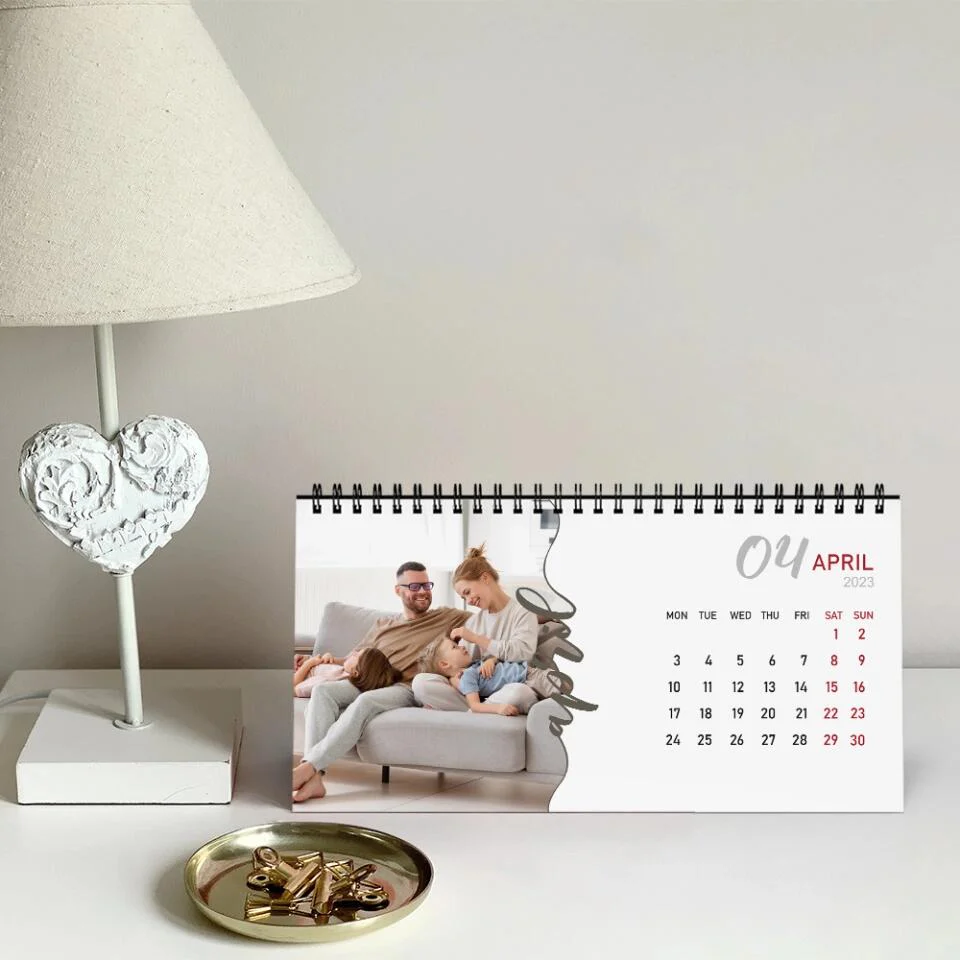 Snapshots of Time Custom Calendar Gift For Family On New Year 2025 - Image 19