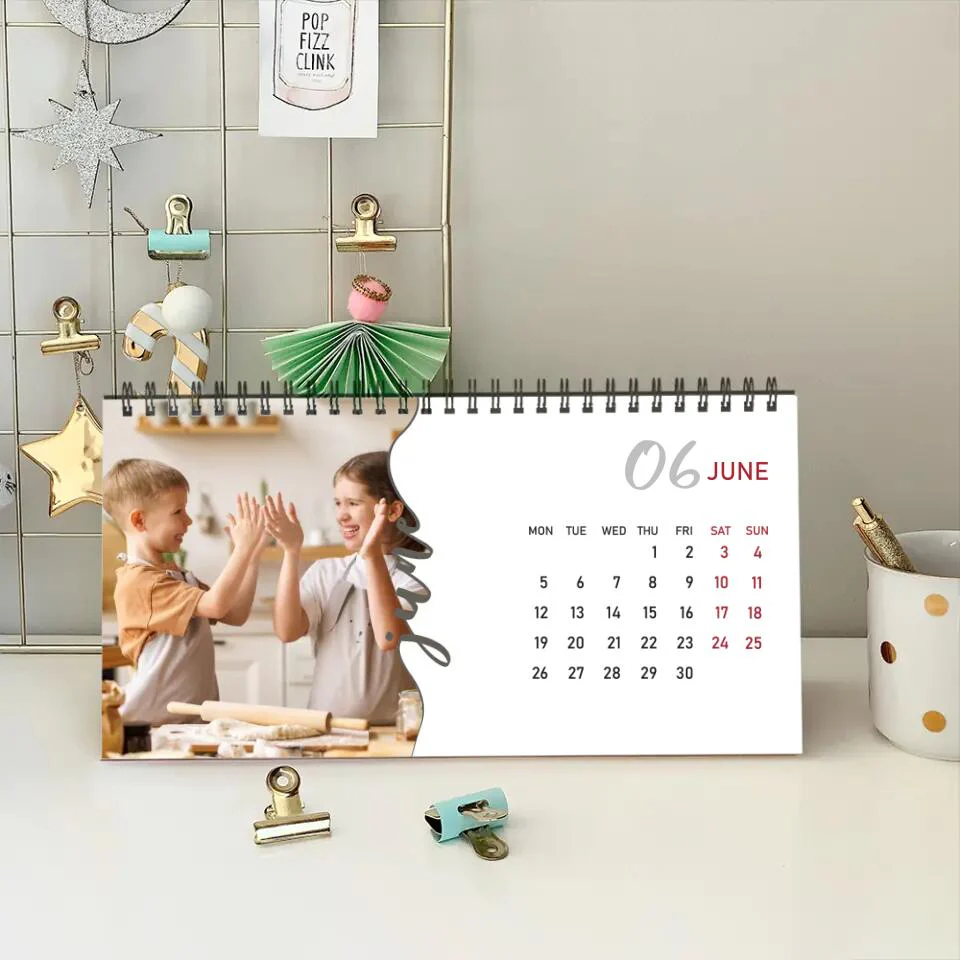 Snapshots of Time Custom Calendar Gift For Family On New Year 2025 - Image 8