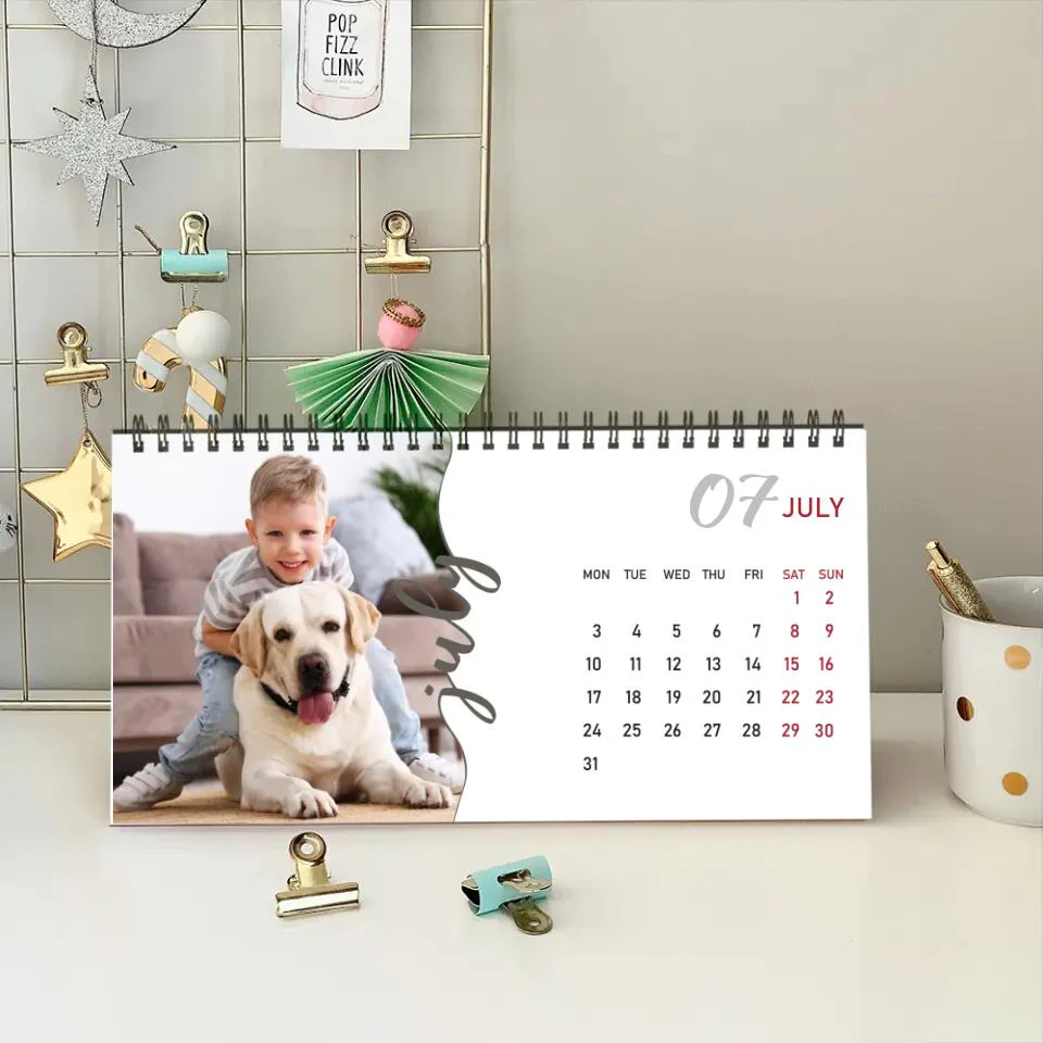 Snapshots of Time Custom Calendar Gift For Family On New Year 2025 - Image 9