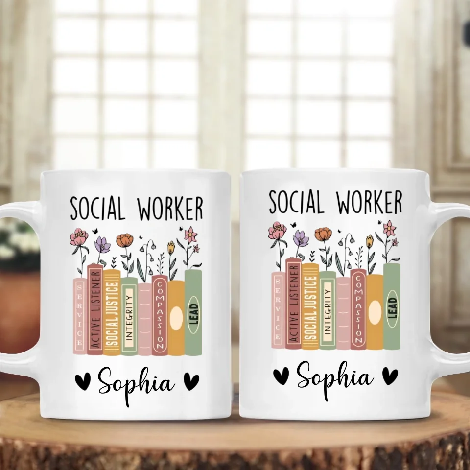 Social Worker Personalized Mug, Social Worker Cup, Social Worker Gift, Gift For Social Worker, Social Worker Appreciation Gift - Image 10