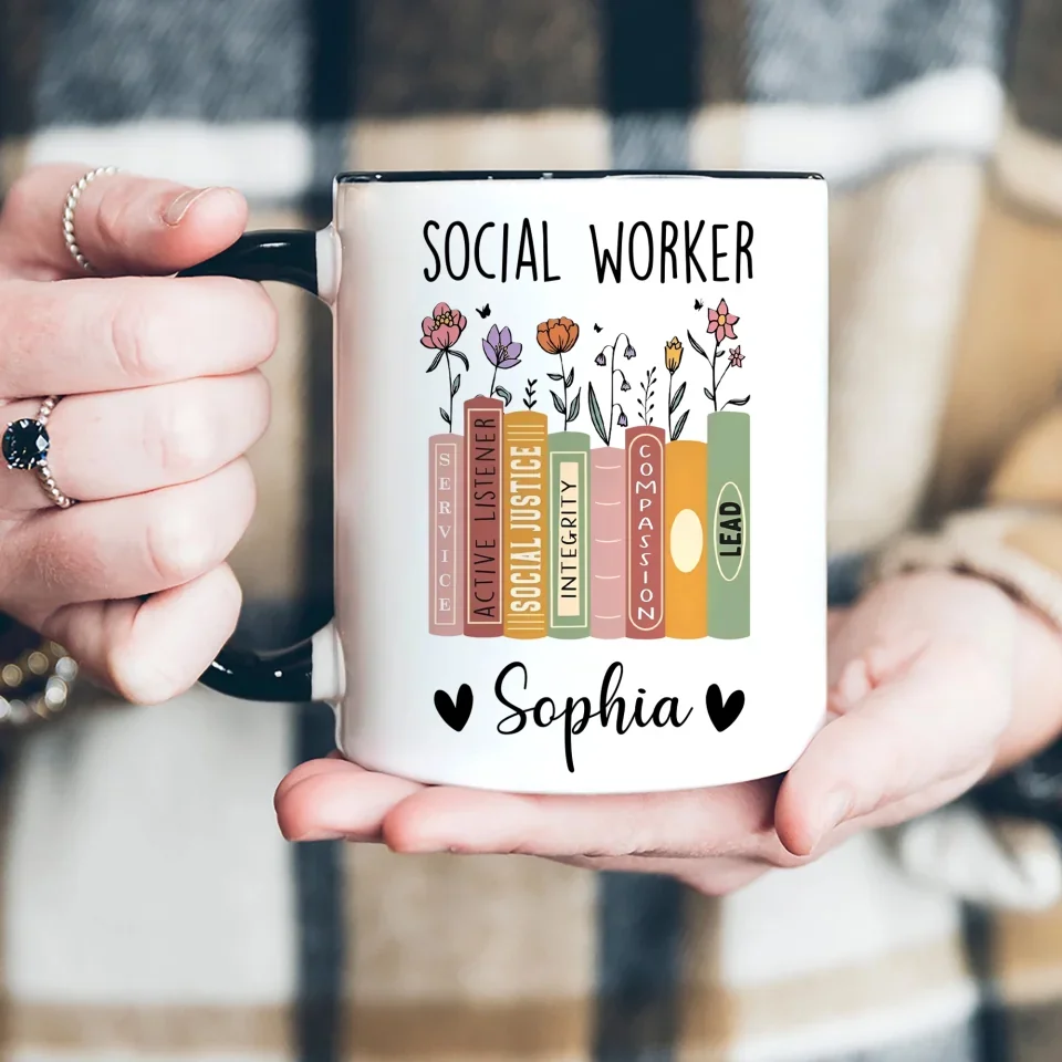 Social Worker Personalized Mug, Social Worker Cup, Social Worker Gift, Gift For Social Worker, Social Worker Appreciation Gift - Image 11