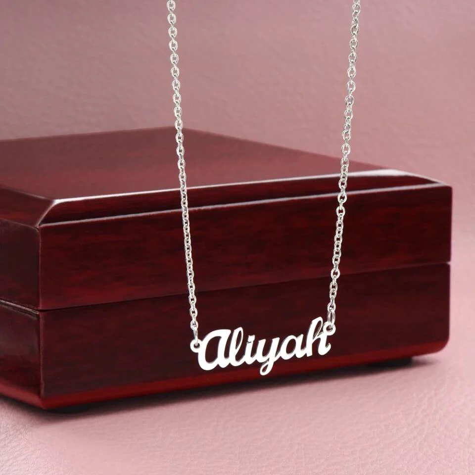 Sometimes The Smallest Things Take Up The Most Room In Your Heart Custom Name Necklace Mama To Be Gifts - Image 6