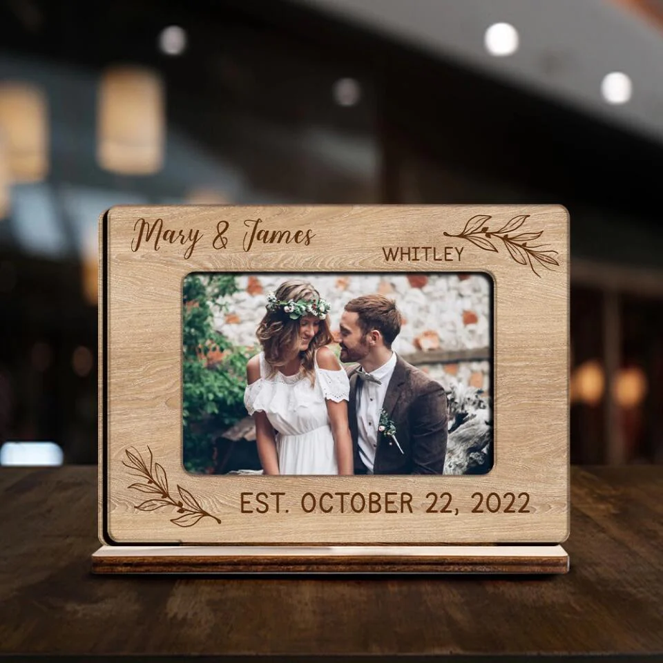 Special Home Decor Couple Goals - Personalized Upload Photo Choose The Background Wooden Plaque - Best Gift For Couple For Him/Her On Anniversary - 212IHPNPWP675 - Image 6