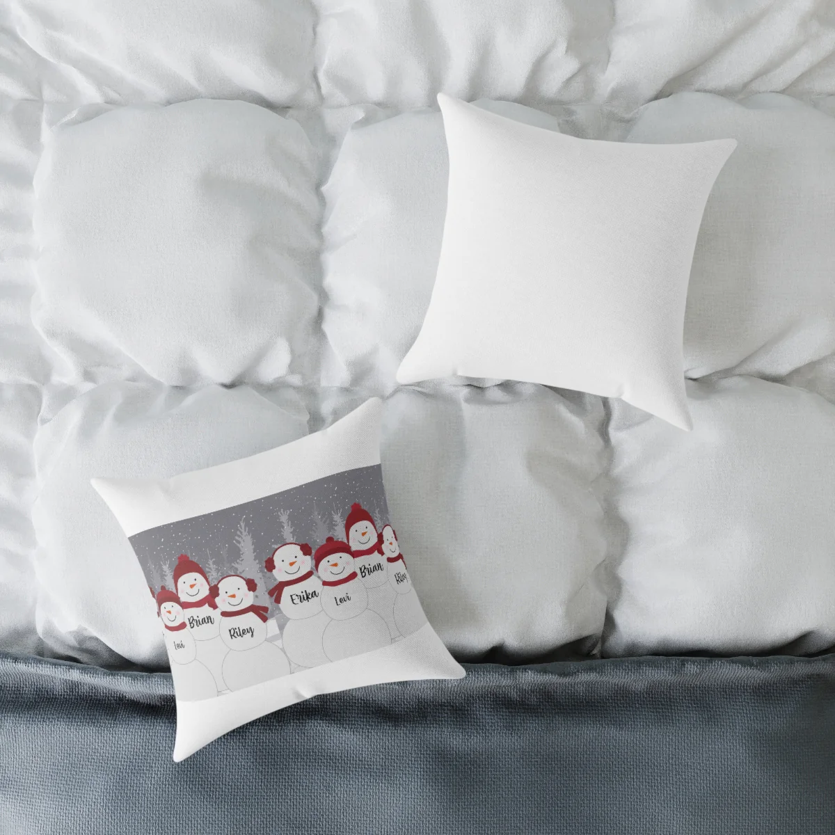Spun Polyester Personalized Pillow - Image 3