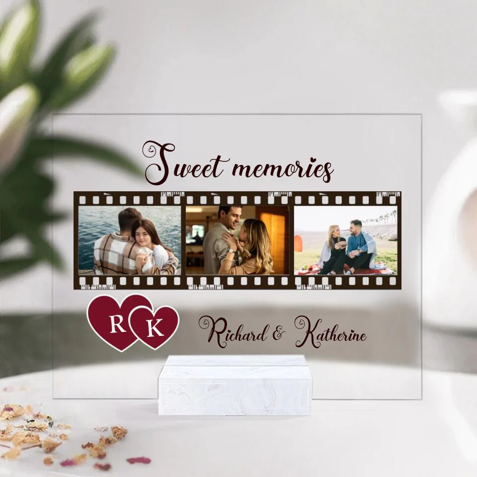 Sweet Memories - Personalized Acrylic Plaque - Image 2