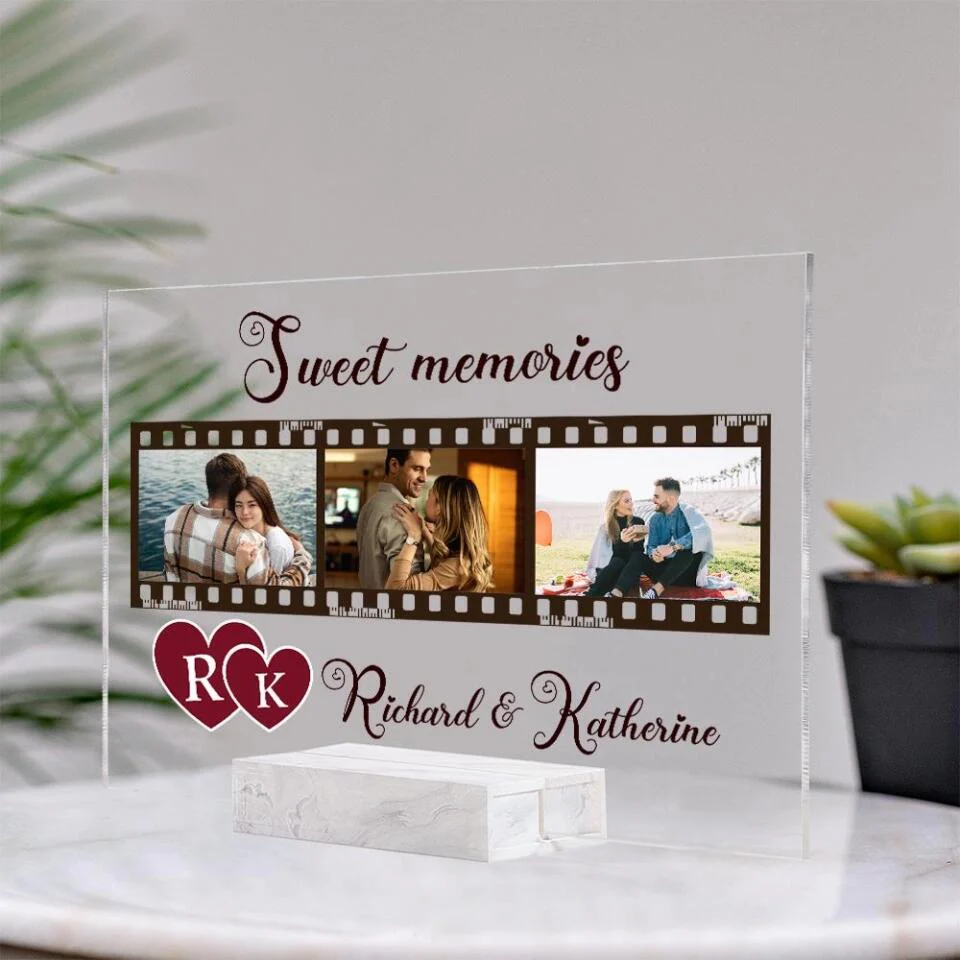 Sweet Memories - Personalized Acrylic Plaque - Image 4