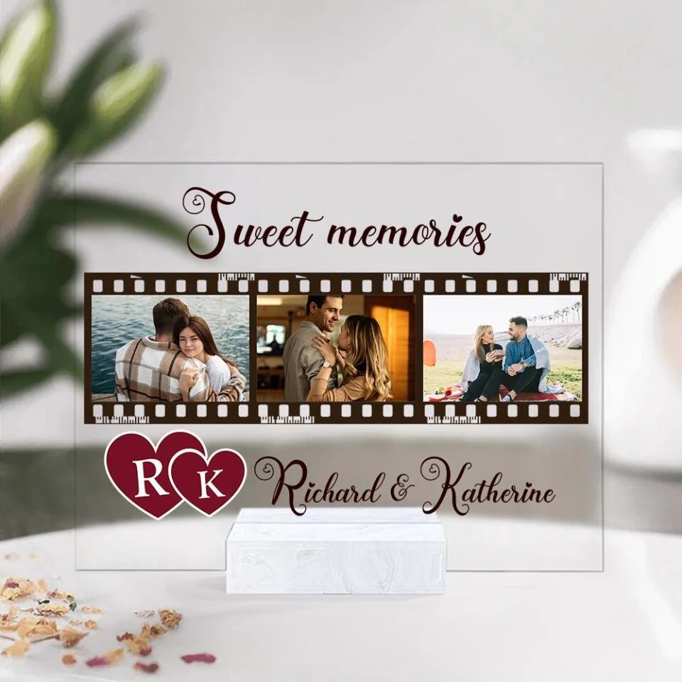 Sweet Memories - Personalized Acrylic Plaque - Image 5