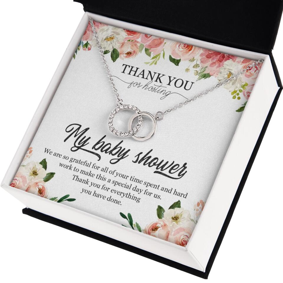 Thank You for Hosting My Baby Shower Special Necklace Appreciation Gift - Image 53